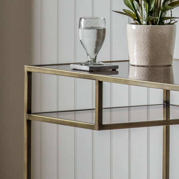 Kylemore Desk | Bronze