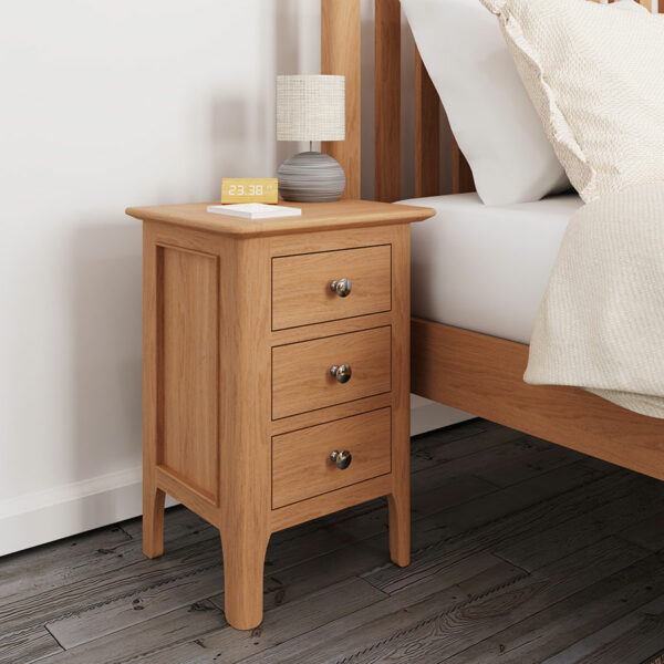 Oak Bedside Wooden & Painted Bedside Tables Oak World