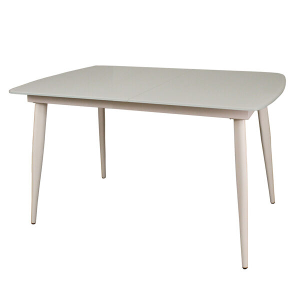 Collab Small Extending Dining Table |120 - 150cm | White | Clearance