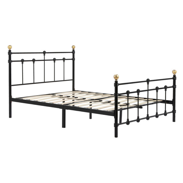 Altai Double Bed | Black