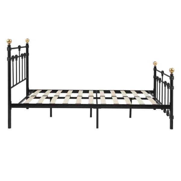 Altai Double Bed | Black