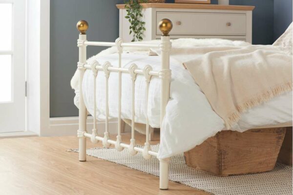 Altai Single Bed | Cream