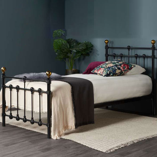 Altai Single Bed Black Oak World