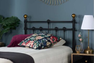 Altai Black 3′ Single Bed