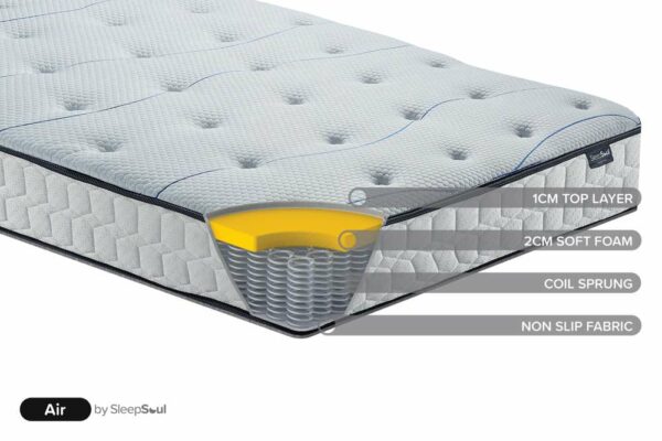 Air Small Double Mattress | White