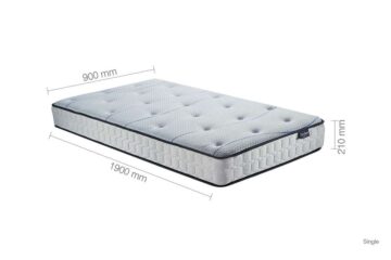 Air Single Mattress | White | Clearance