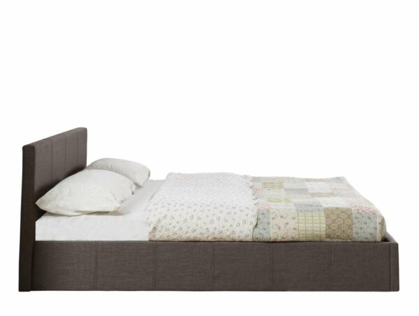 Lucan King Ottoman Bed | Grey