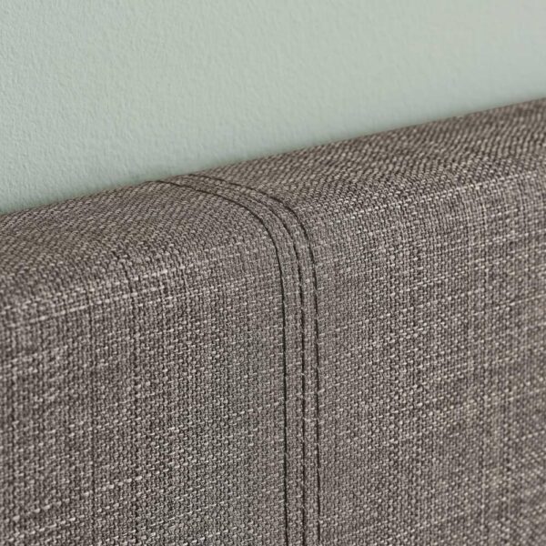 Lucan Double Ottoman Bed | Grey