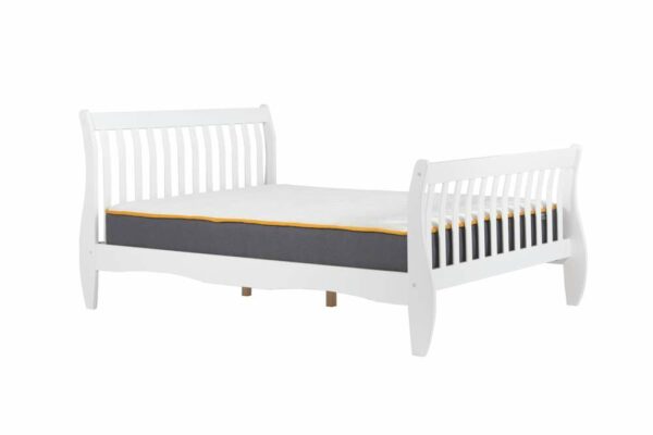 Rylane Small Double Bed | White