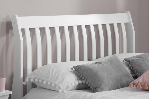 Rylane Small Double Bed | White