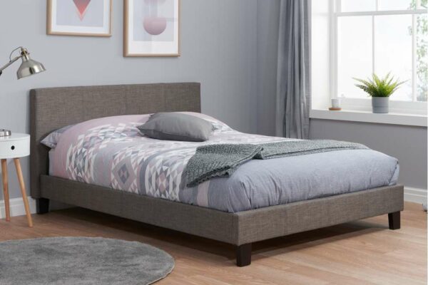 Lucan King Bed | Grey