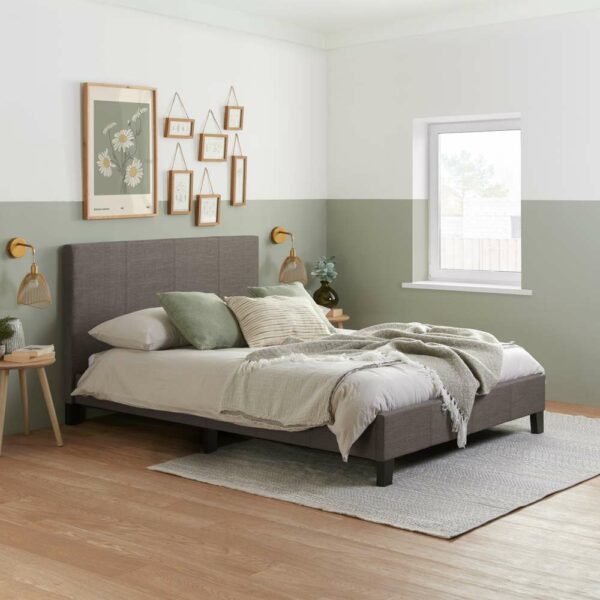 Lucan Single Bed | Grey