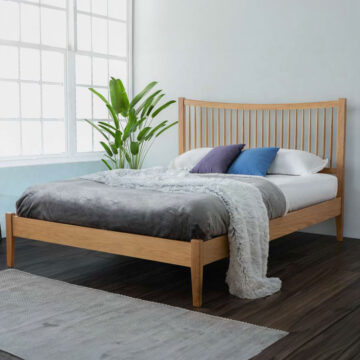 Edenderry King Bed | Oak