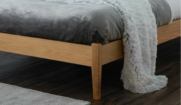Edenderry Double Bed | Oak