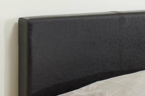 Lucan Small Double Ottoman Bed | Brown