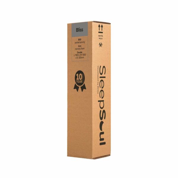Bliss Single Mattress | White