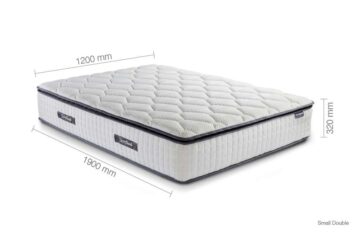Bliss Small Double Mattress | White