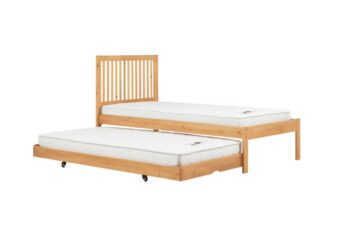 Eskra Trundle Bed | Honey Pine