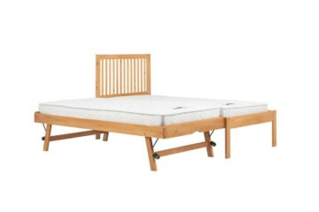 Eskra Trundle Bed | Honey Pine