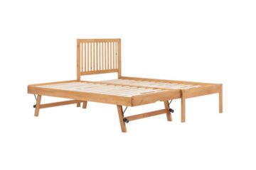 Eskra Trundle Bed | Honey Pine