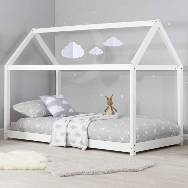 Cassa Single Bed | White
