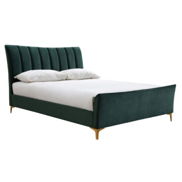 Nixon Small Double Bed | Green