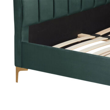 Nixon Small Double Bed | Green