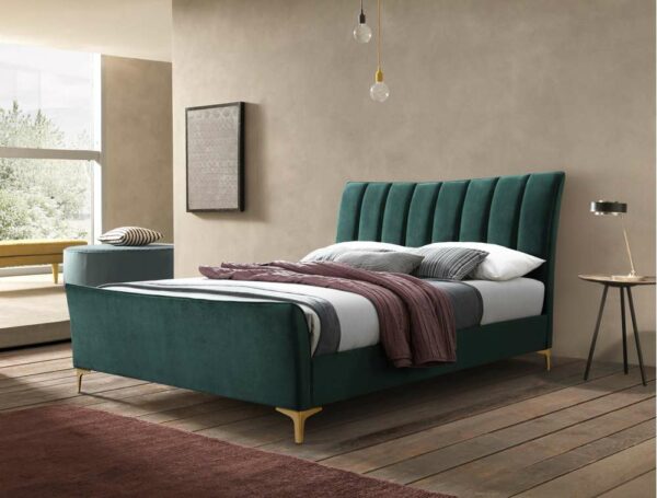 Nixon Double Bed | Green