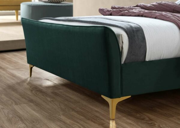 Nixon Double Bed | Green