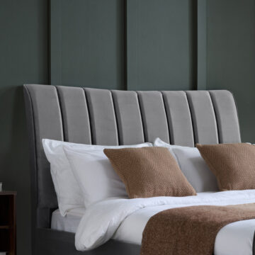 Nixon Grey 4′ Small Double Bed