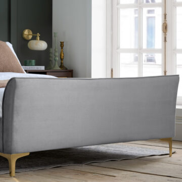 Nixon Grey 4′ Small Double Bed