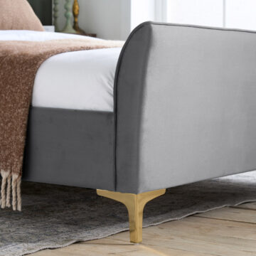 Nixon Grey 4′ Small Double Bed