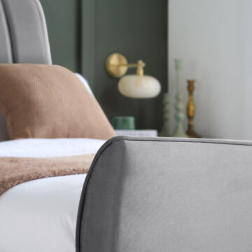 Nixon Grey 4′ Small Double Bed