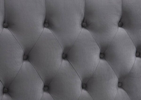 Washington Double Bed | Grey