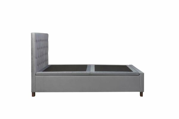 Washington Double Ottoman Bed | Grey