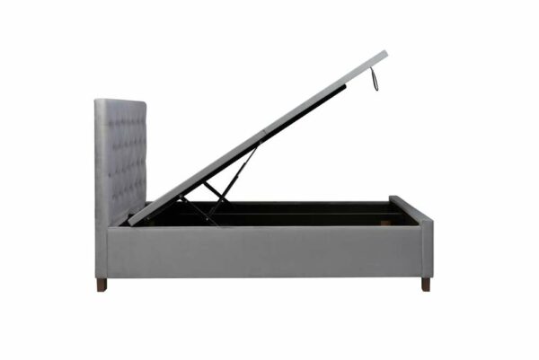 Washington Double Ottoman Bed | Grey