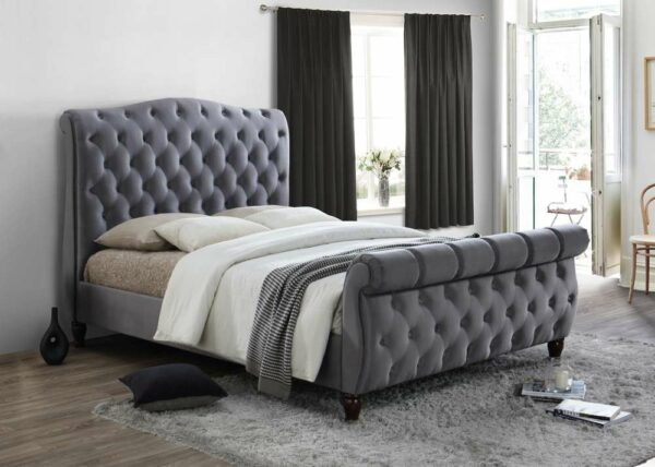 Millbank King Bed | Grey