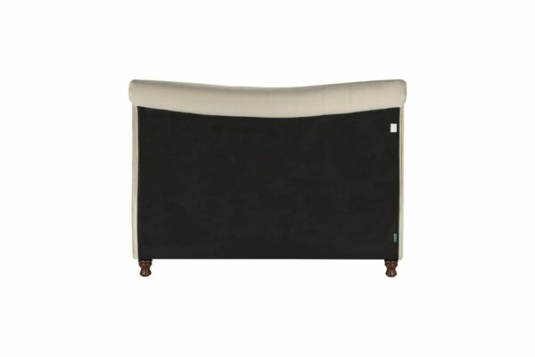 Doune Super King Bed | Warm Stone Grey