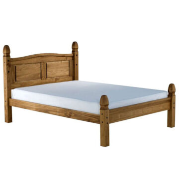 Hallglen Low End King Bed | Pine