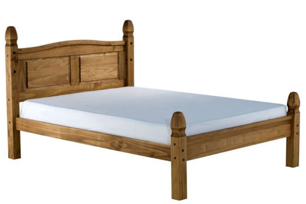 Hallglen Low End King Bed | Pine