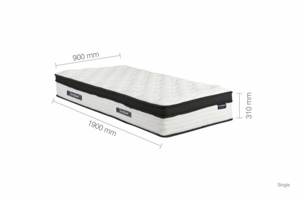 Cloud Single Mattress | White