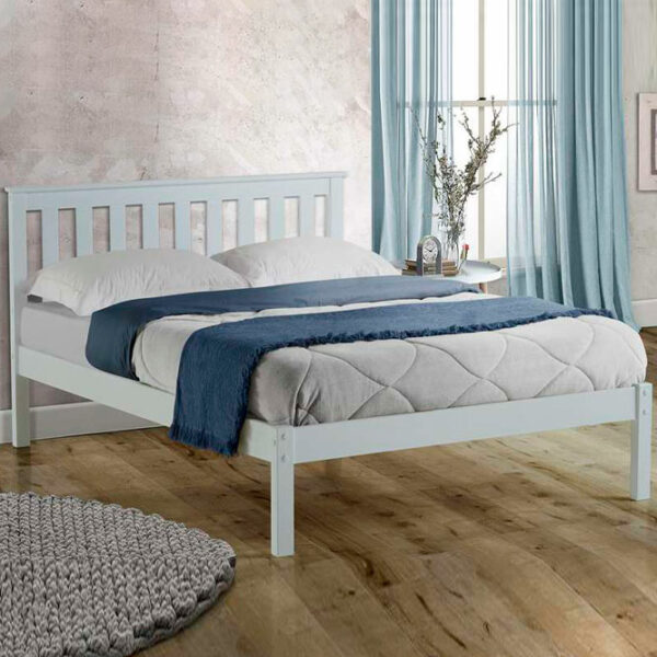 Hurlford Double Bed | White