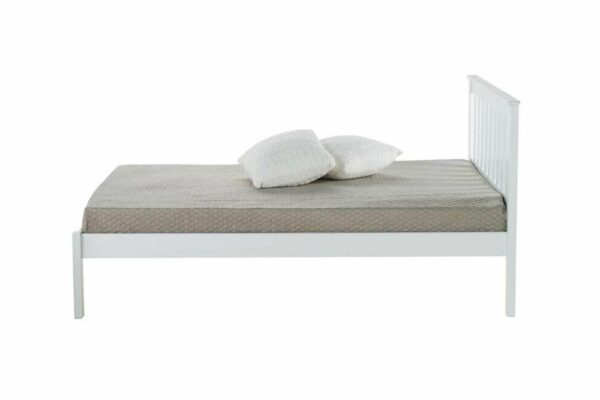 Hurlford Small Double Bed | White