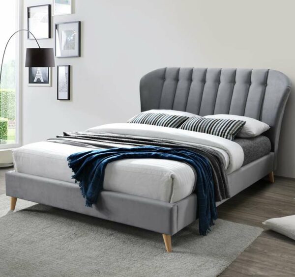 Jedburgh Small Double Bed Grey Oak World