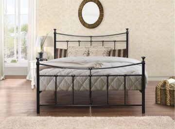 Kirkwall Double Bed | Black