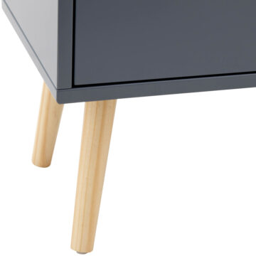 Kathmandu Dark Grey 2 Over 2 Chest of Drawers