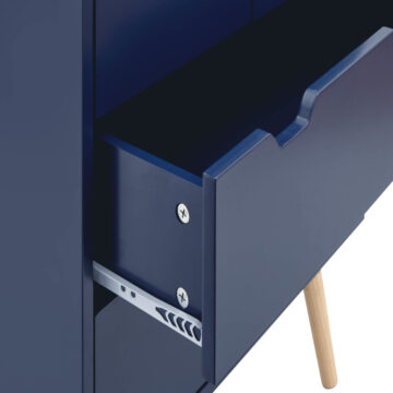 Kathmandu Blue 2 Over 2 Chest of Drawers