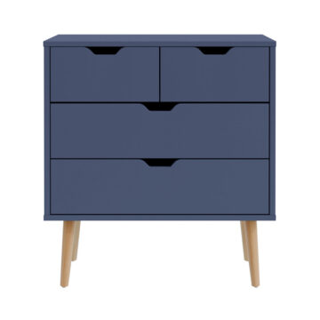 Kathmandu Blue 2 Over 2 Chest of Drawers
