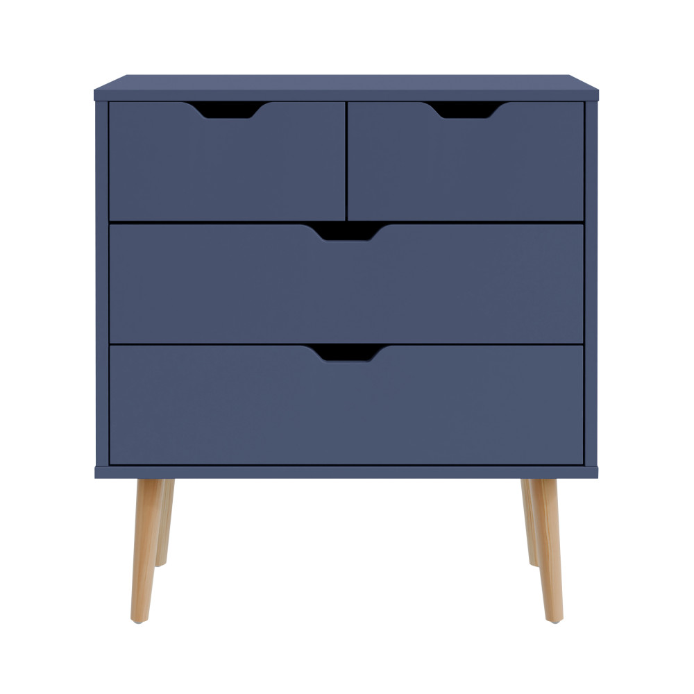 Kathmandu Blue 2 Over 2 Chest of Drawers