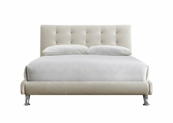 Cream Montrose Small Double Bed | Warm Stone